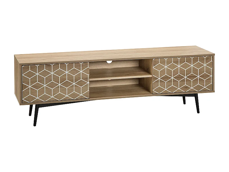 Meuble TV TORVI Marron clair