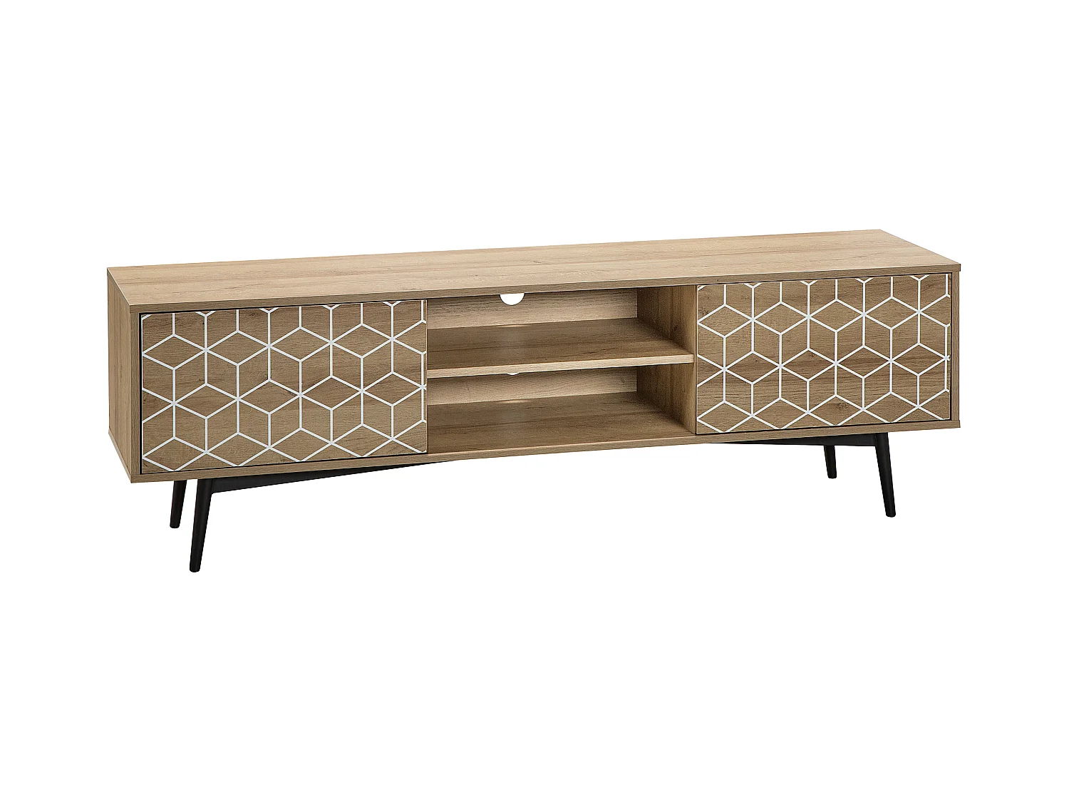 Meuble TV TORVI Marron clair