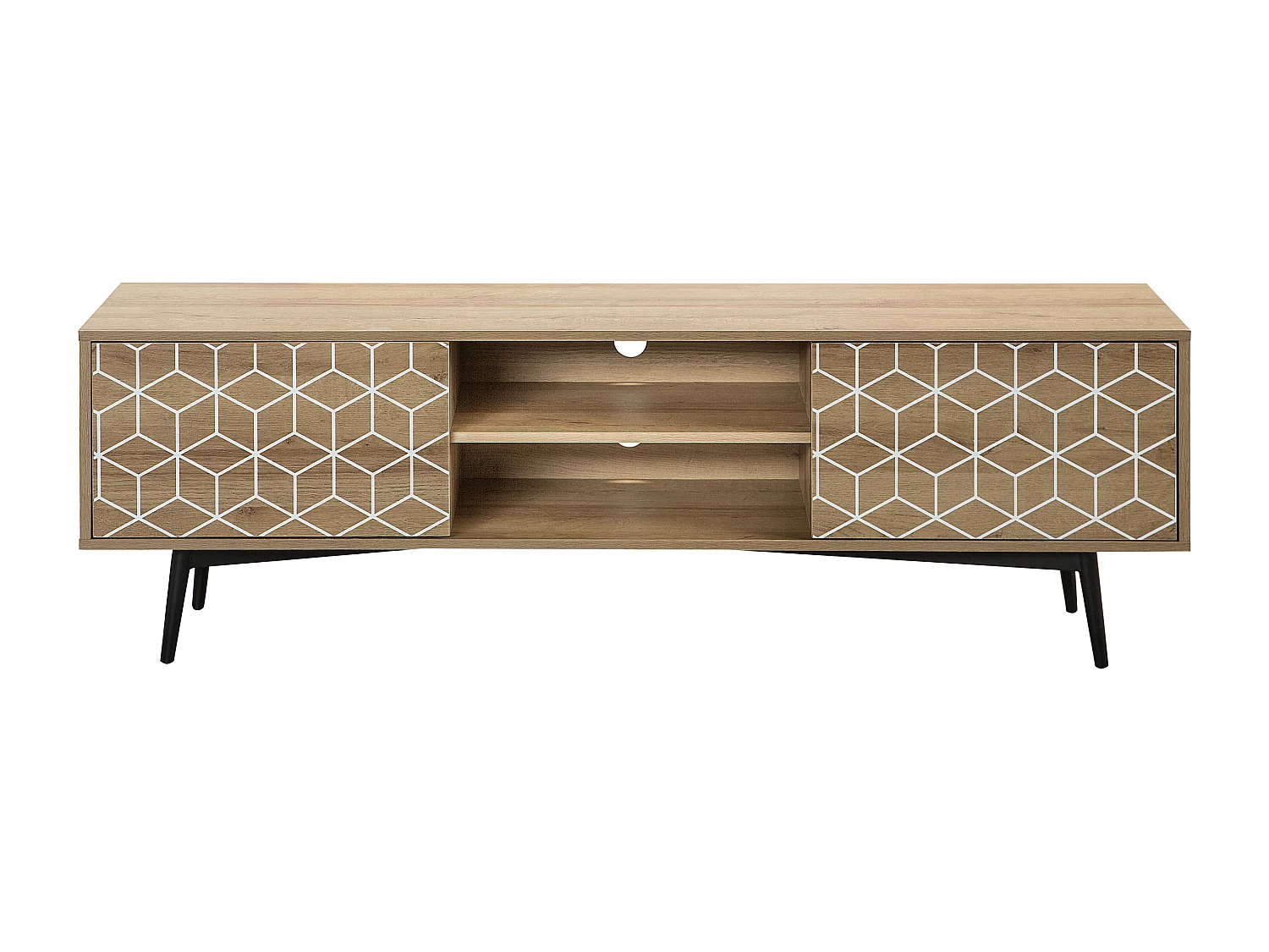 Meuble TV TORVI Marron clair