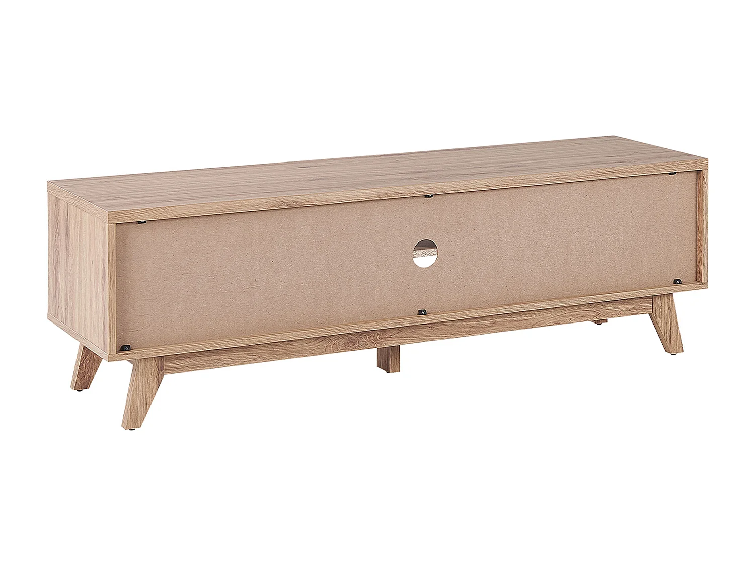 Meuble TV PRESCOT Marron clair