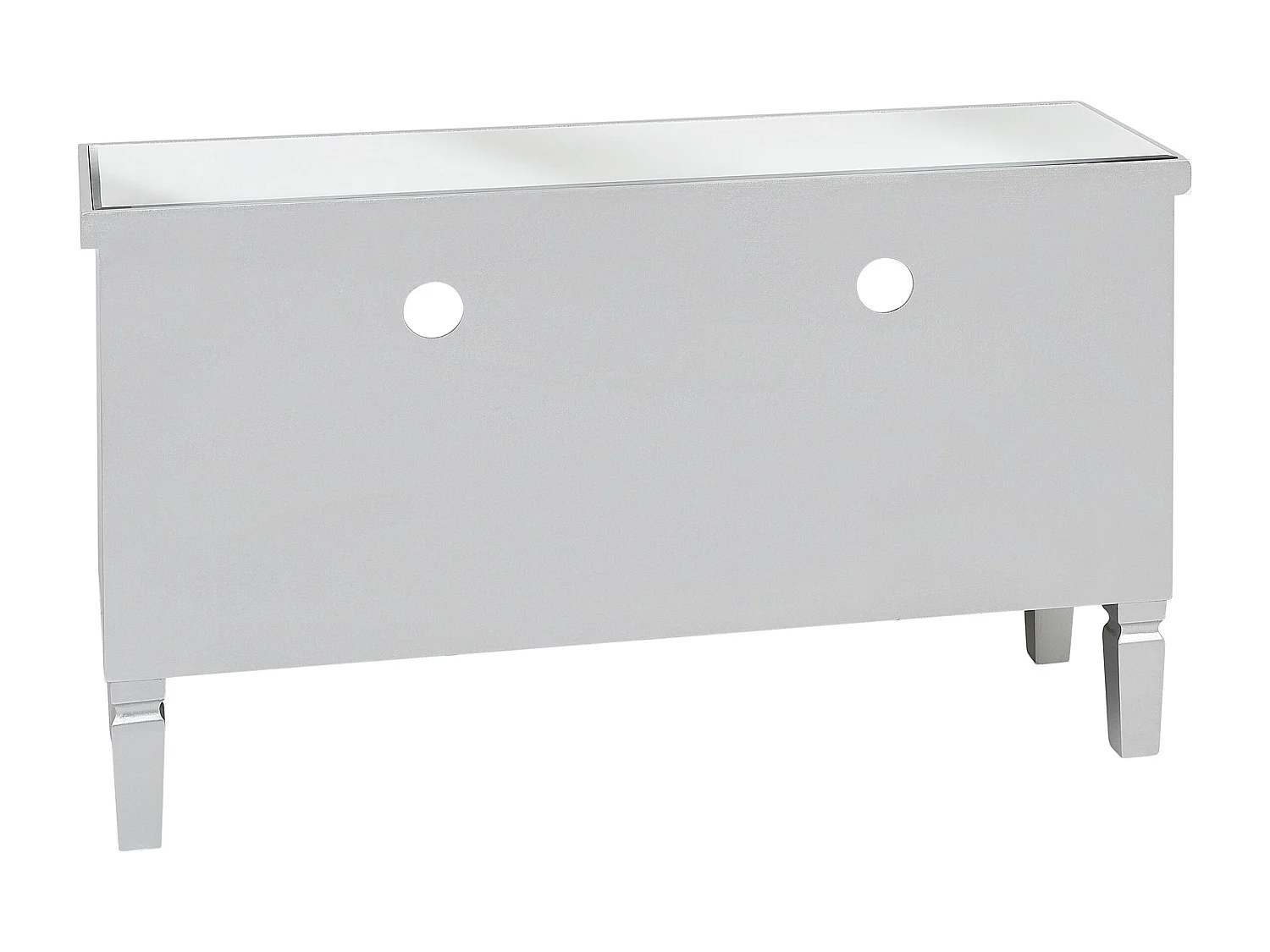 Meuble TV NICEA Miroir argenté