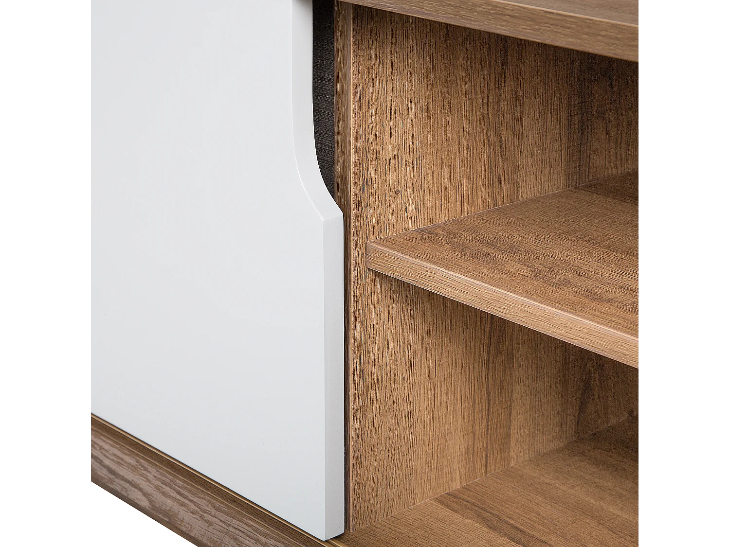 Mobile TV ACTON Marrone/ Bianco