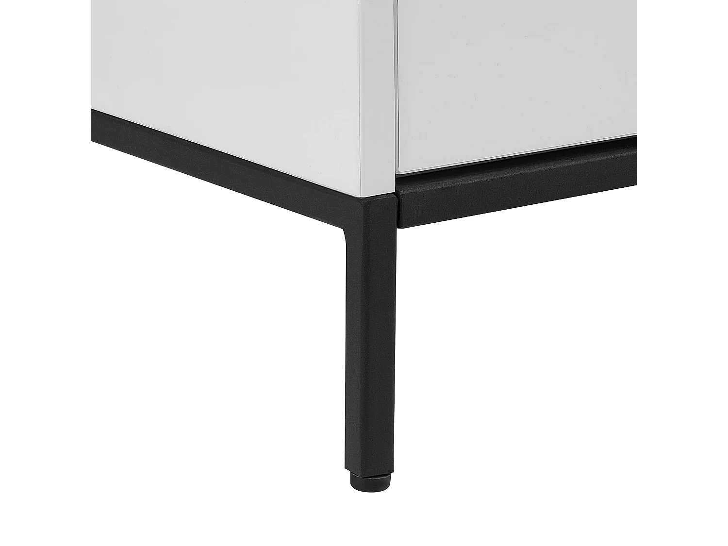 Stylisches TV-Möbel in elegantem Weiss mit Hochglanz und LED-Beleuchtung Sydney