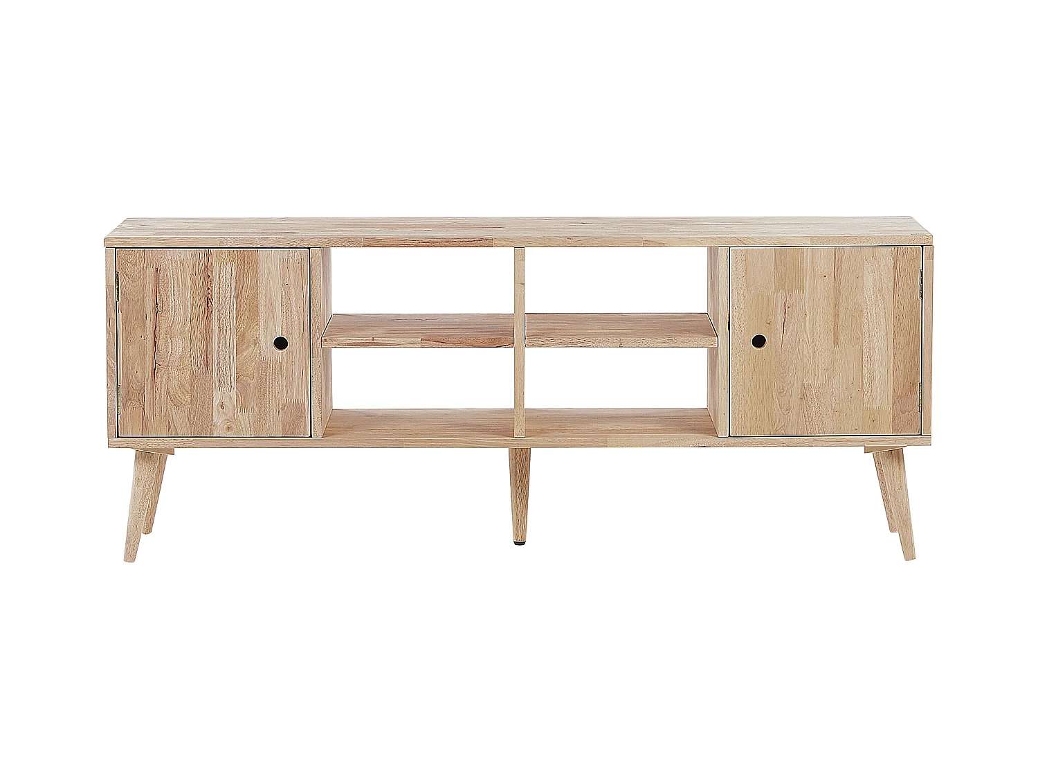 Szafka RTV CHANDLER Drewno Jasnobrązowy