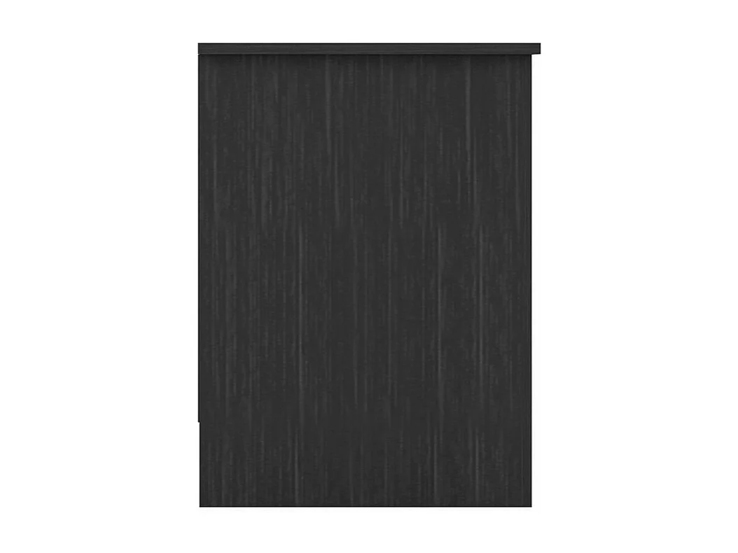 Meuble TV 55 Pouces Maxi Noir 4 Niches L 136 H 63 P 45 cm