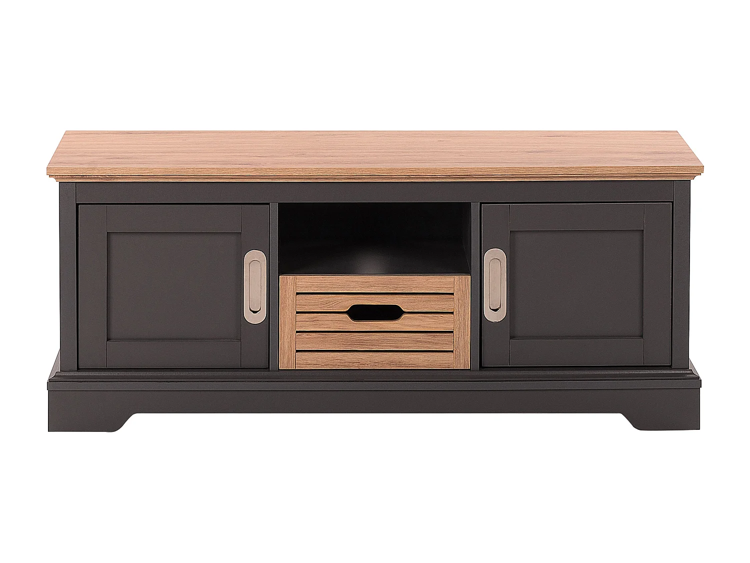 Szafka RTV GARET Ciemnoszary