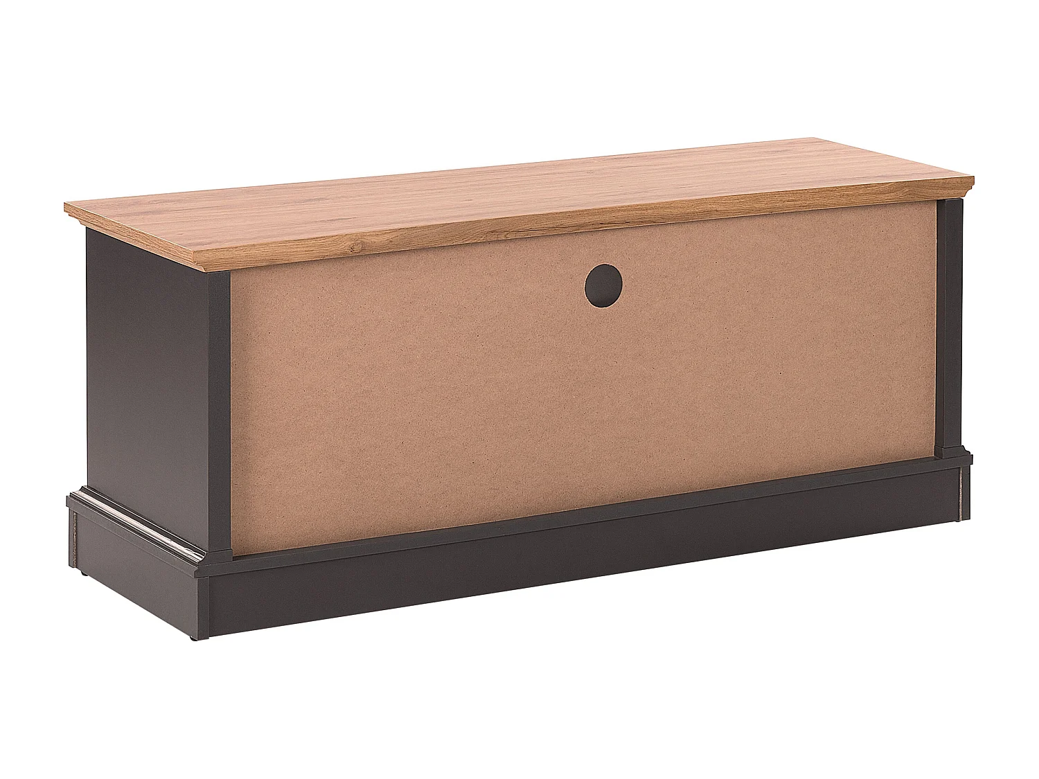 Meuble TV GARET Gris foncé