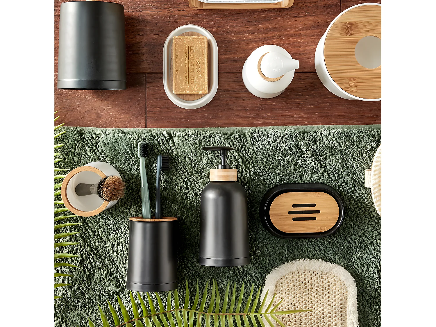 Distributeur de savon en bambou PRIMA