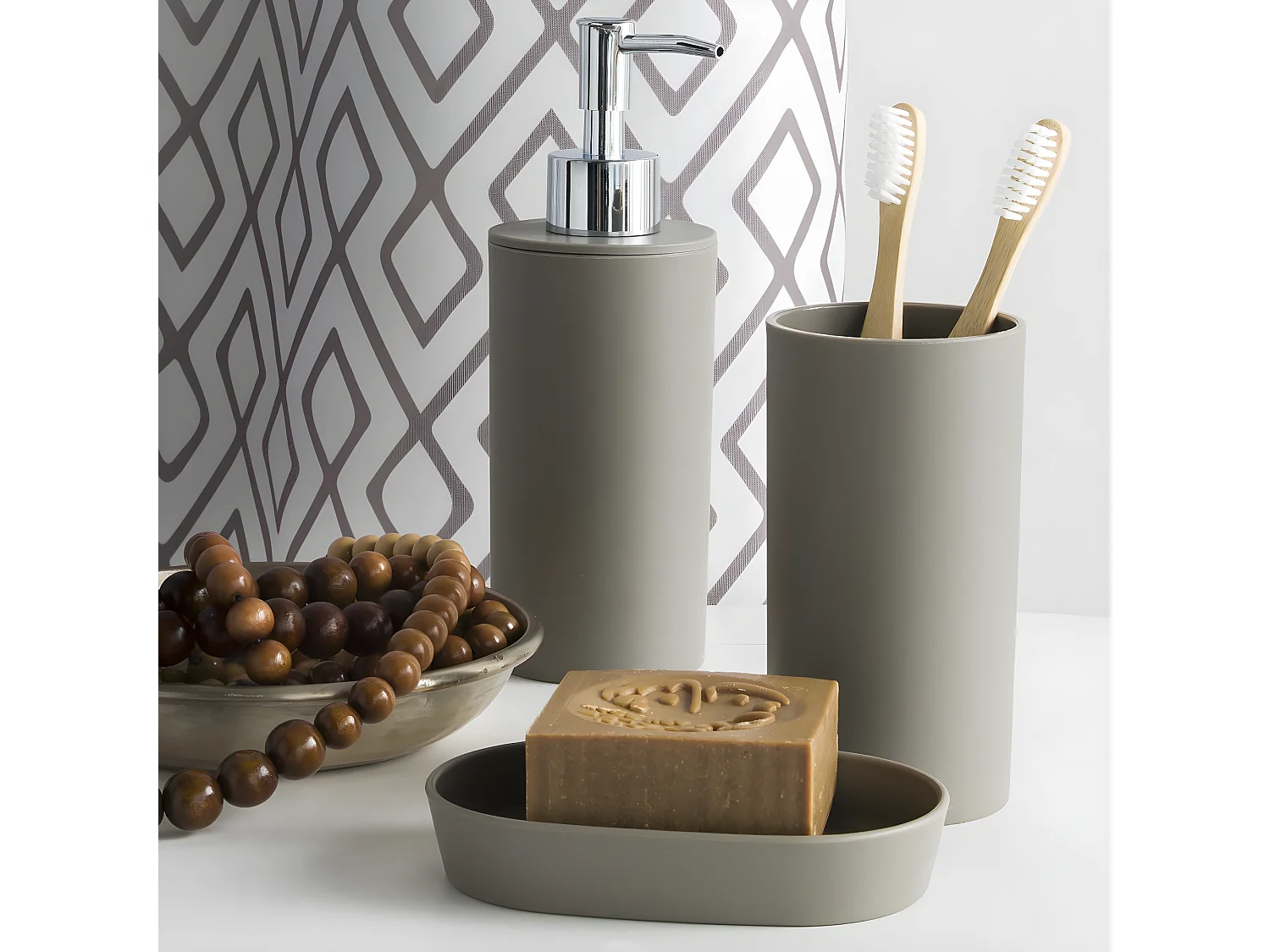 Gobelet porte brosse à dents uni POP