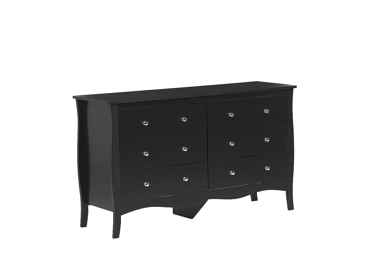 Cassettiera 6 cassetti WINCHESTER Nero