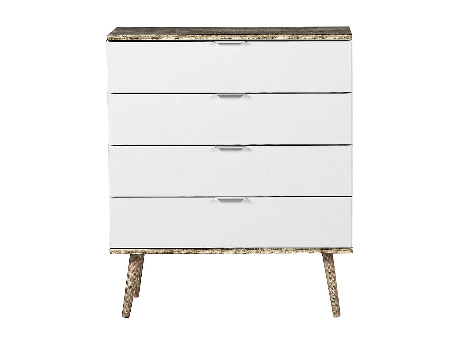 Commode à 4 tiroirs WALPI Blanc