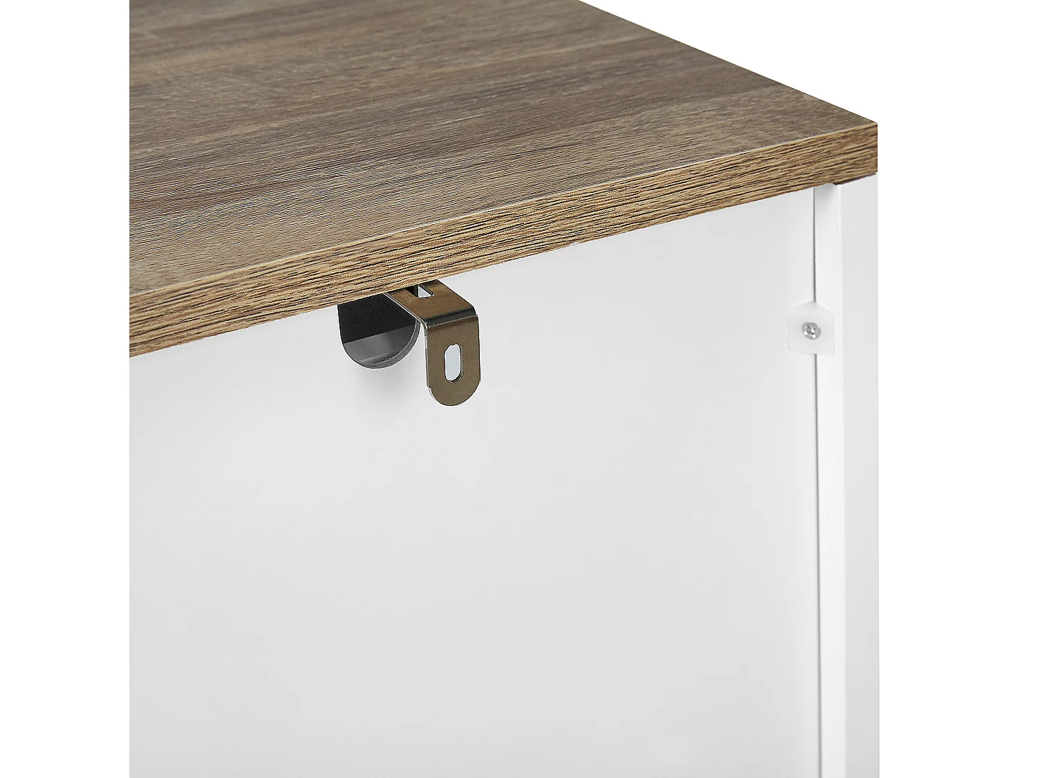 Commode à 4 tiroirs WALPI Blanc