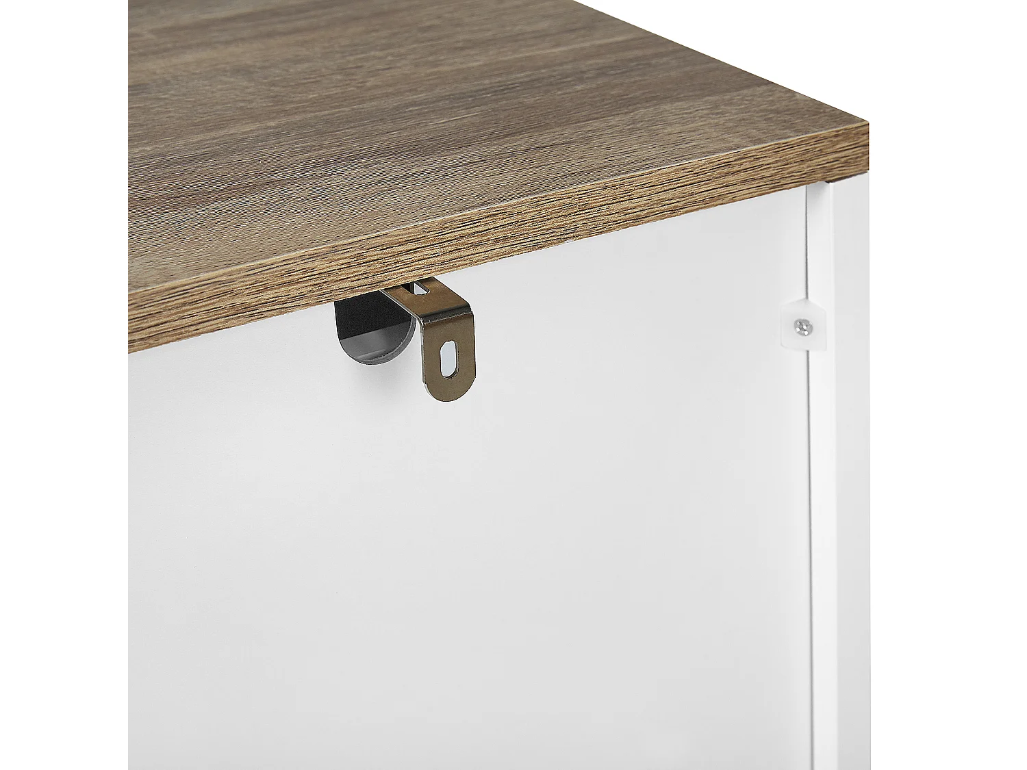 Commode à 4 tiroirs WALPI Blanc