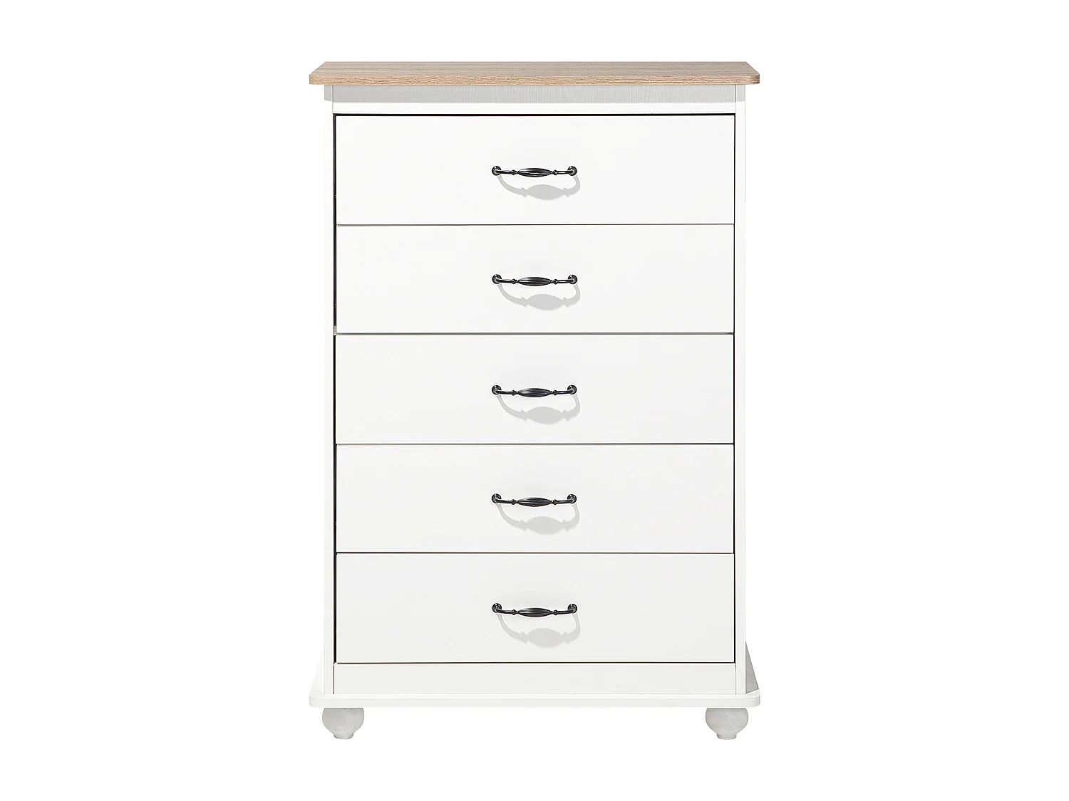 Cómoda de 5 cajones SHARON Blanco