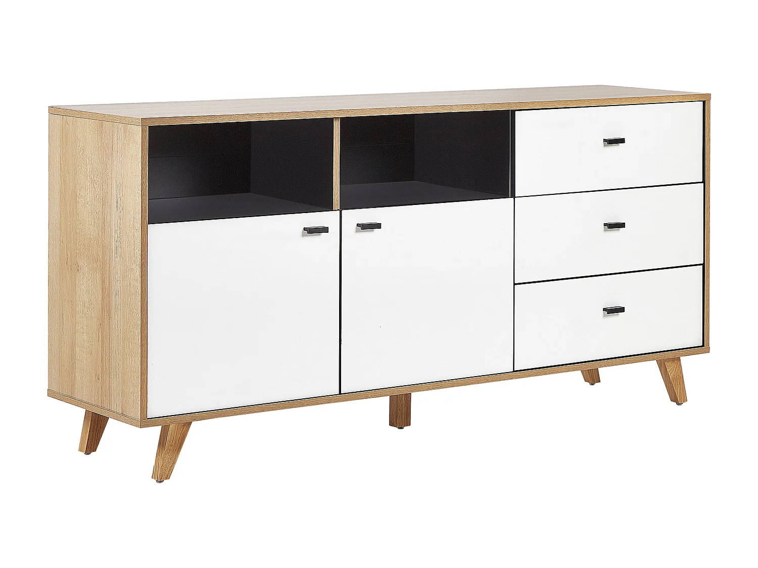 Commode 2 portes ILION Blanc