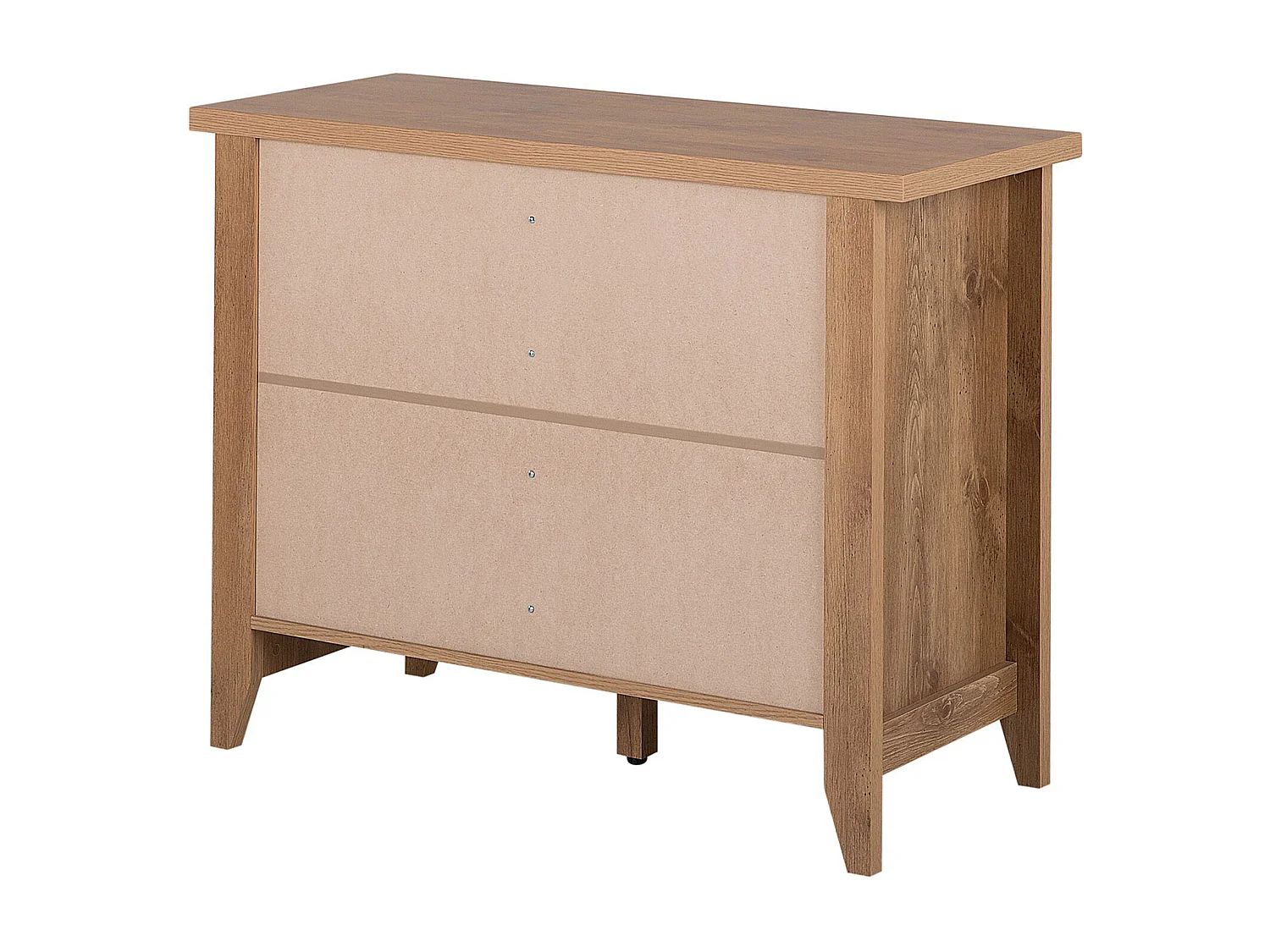 Kommode Beistellschrank rustikal modern heller Holzfarbton Agora