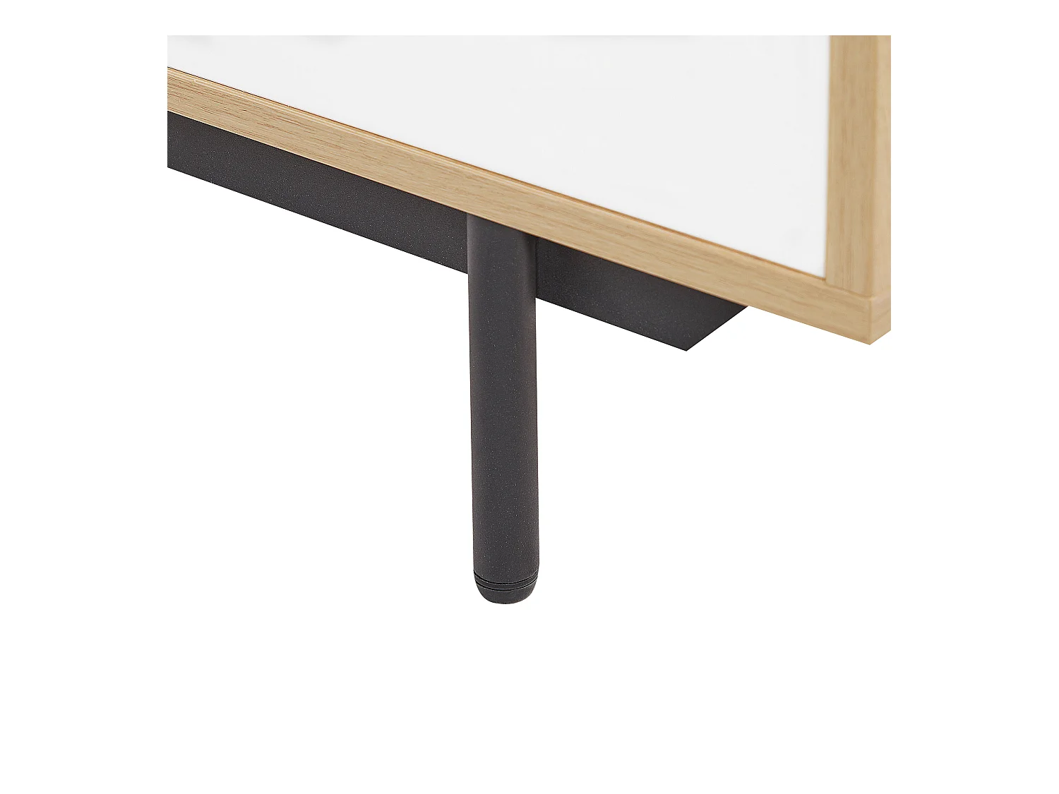 Commode 2 portes ITACA Marron/blanc