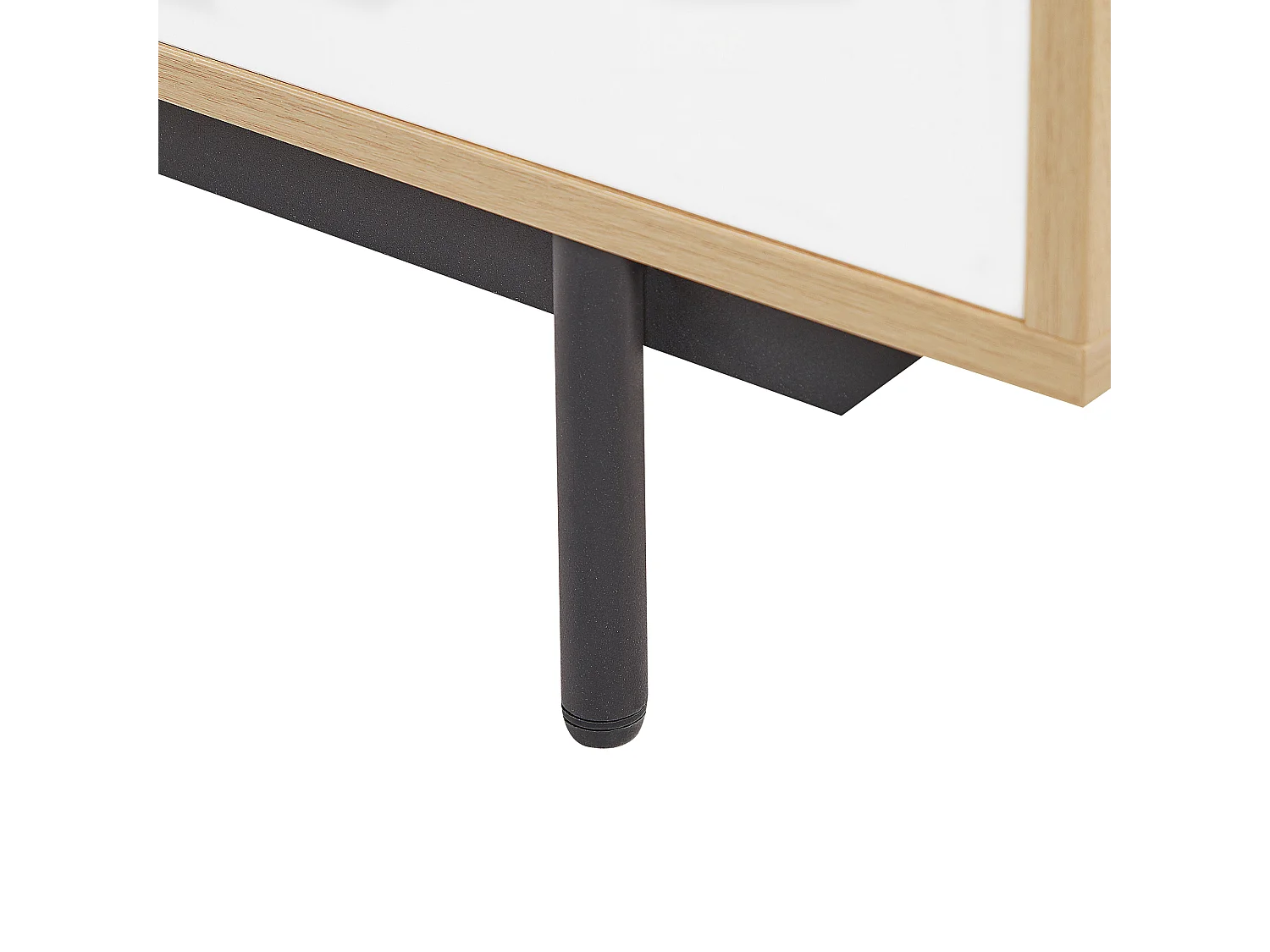 Commode 2 portes ITACA Marron/blanc