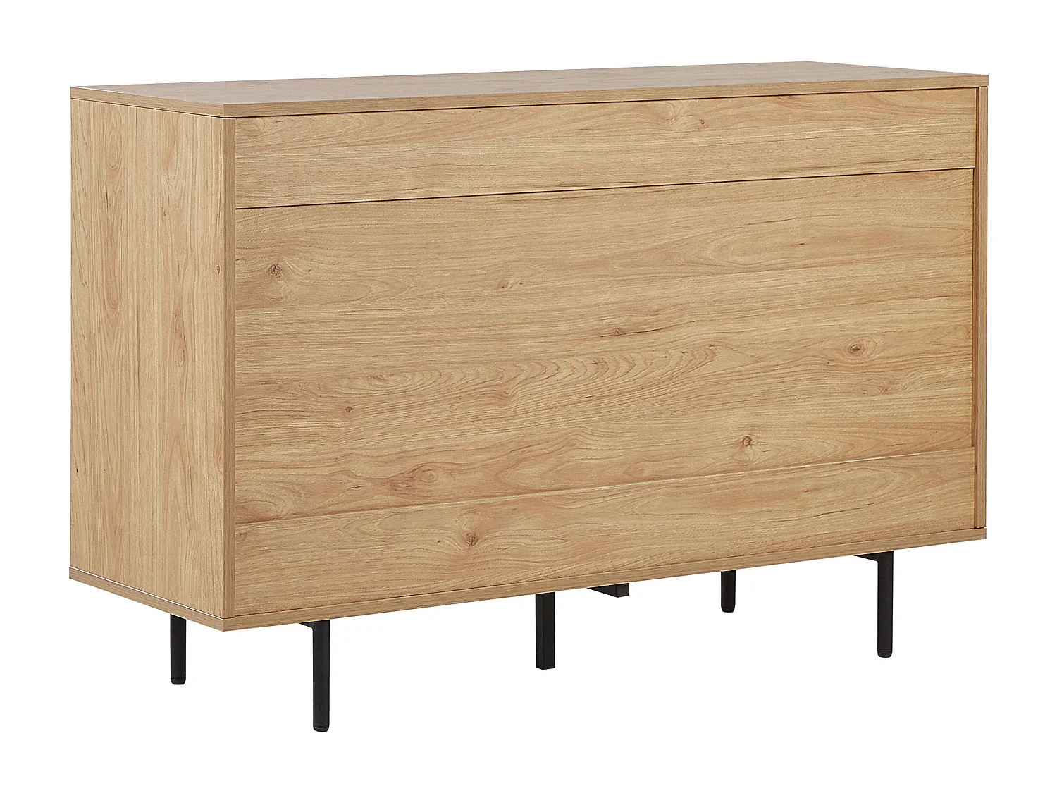 Sideboard mit 2 Türen ITACA Braun / Weiss