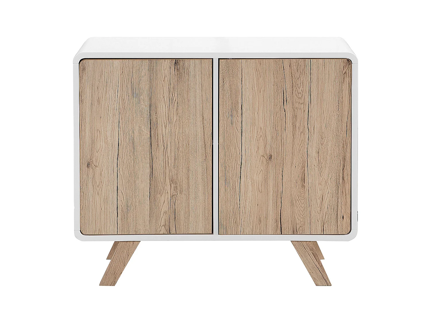 Armoire MILO Imitation bois Blanc