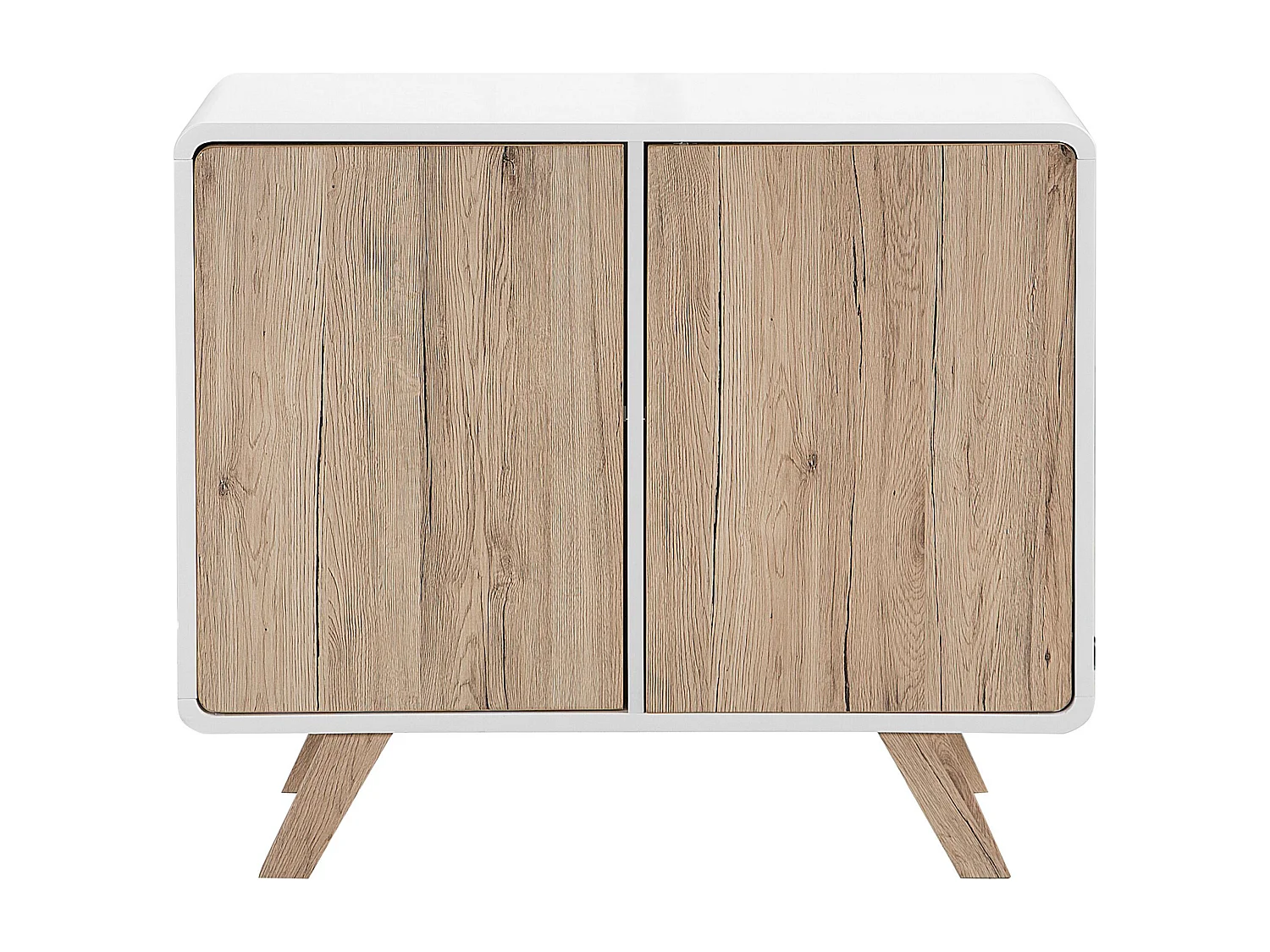 Armoire MILO Imitation bois Blanc