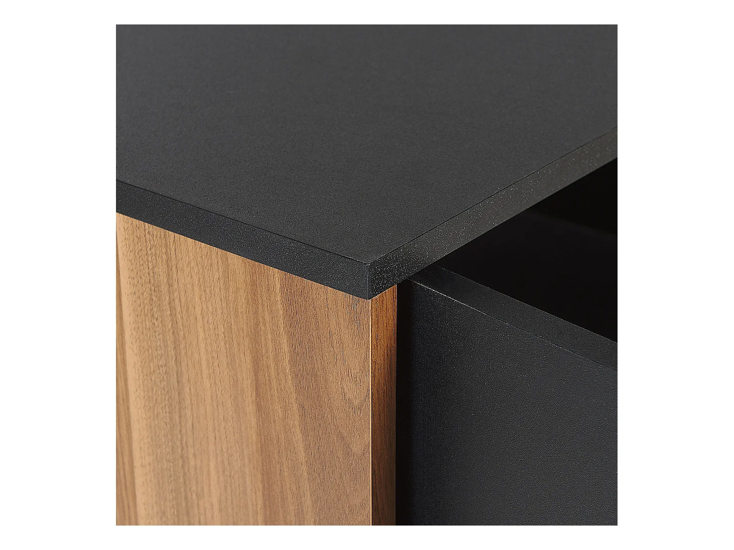 Commode 2 portes KURO Noir