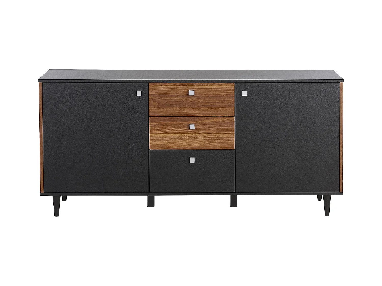 Commode 2 portes KURO Noir