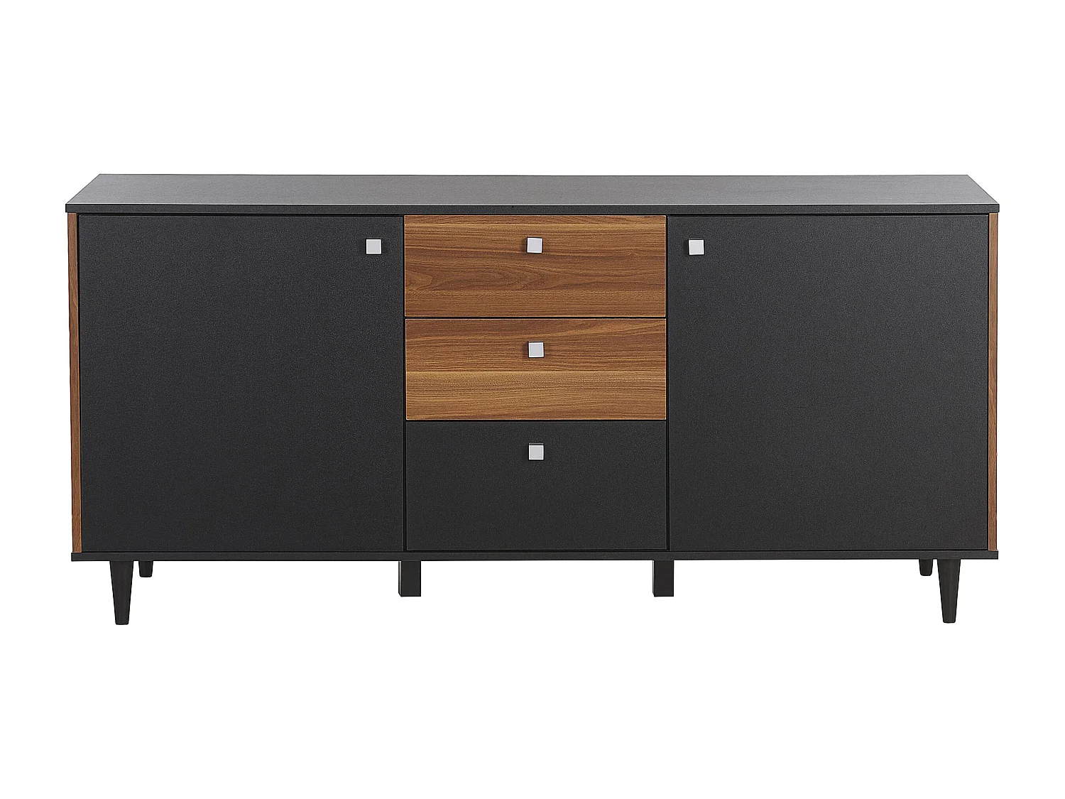 Commode 2 portes KURO Noir