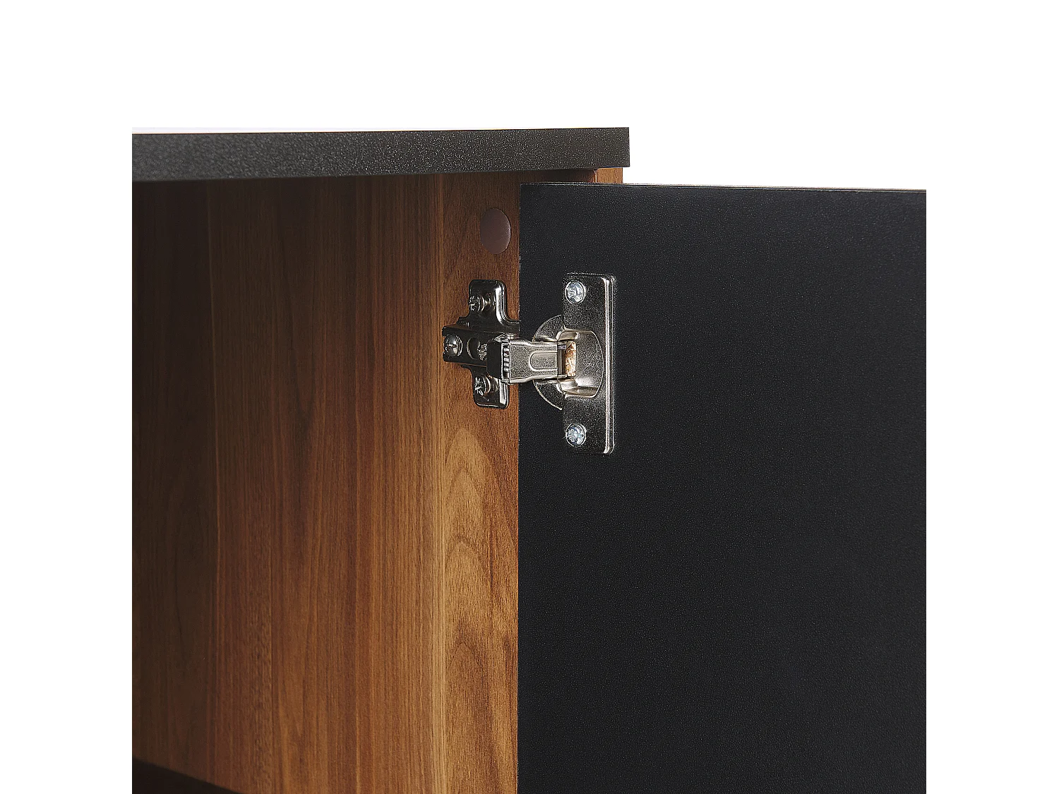 Commode 2 portes KURO Noir