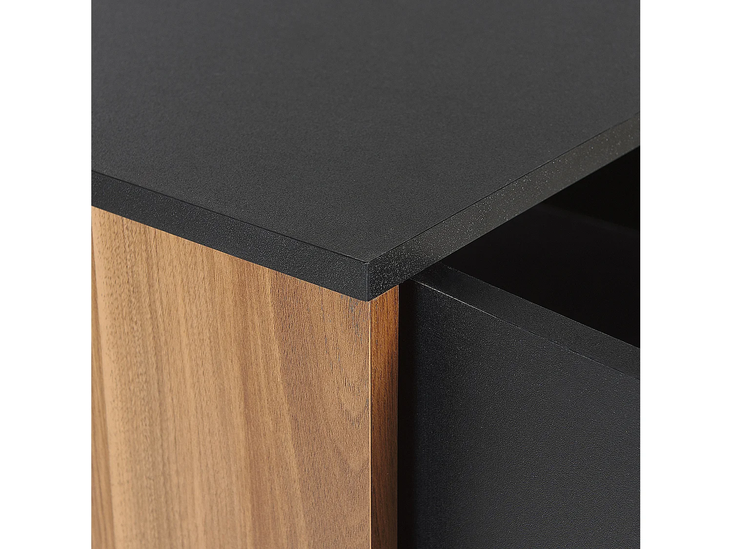 Commode 2 portes KURO Noir