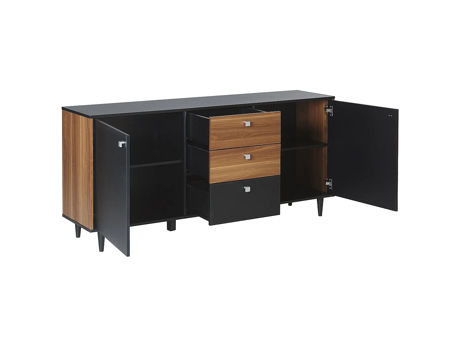 2 Door Sideboard KURO Black