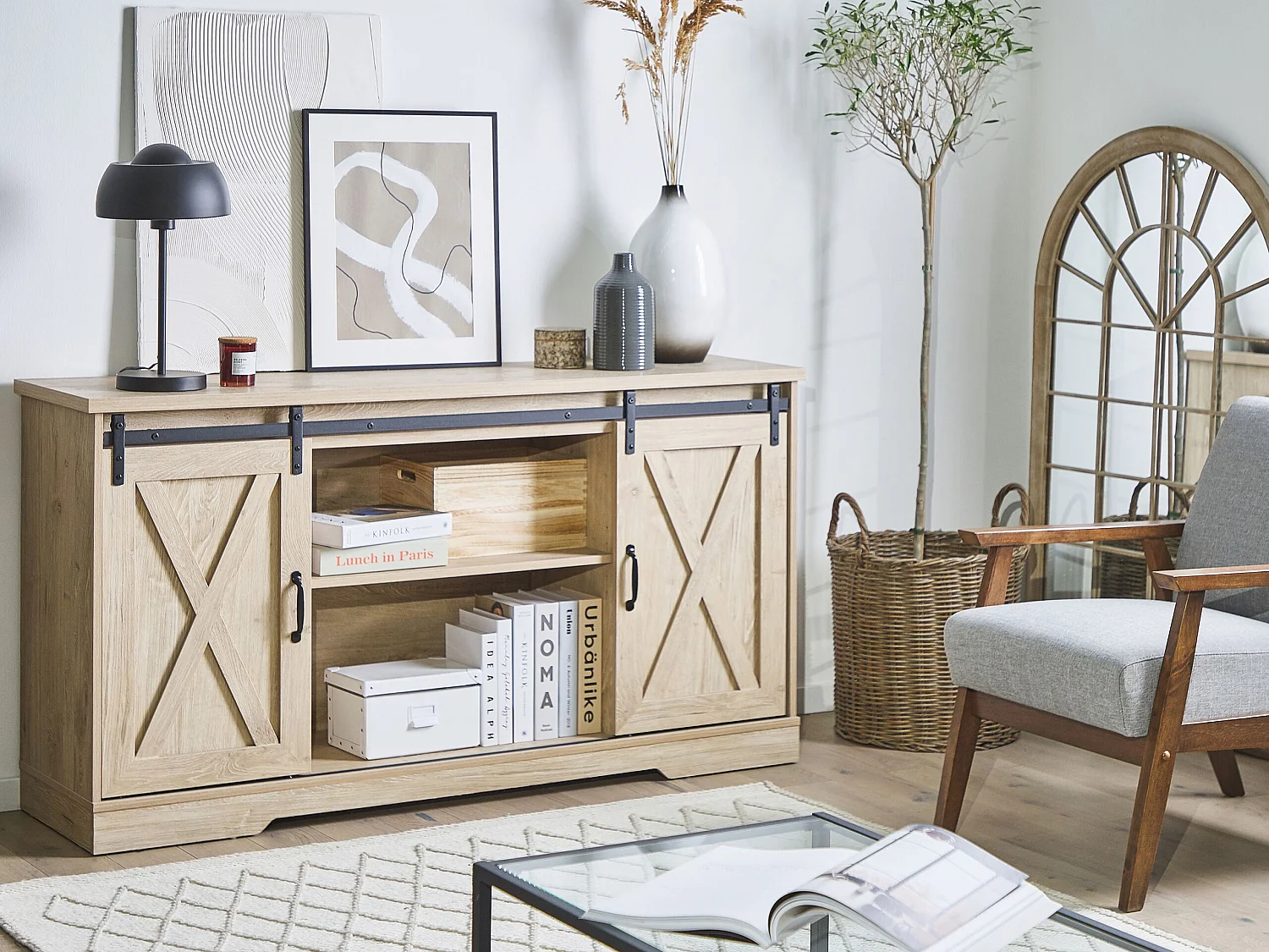 Commode ULAN Marron clair