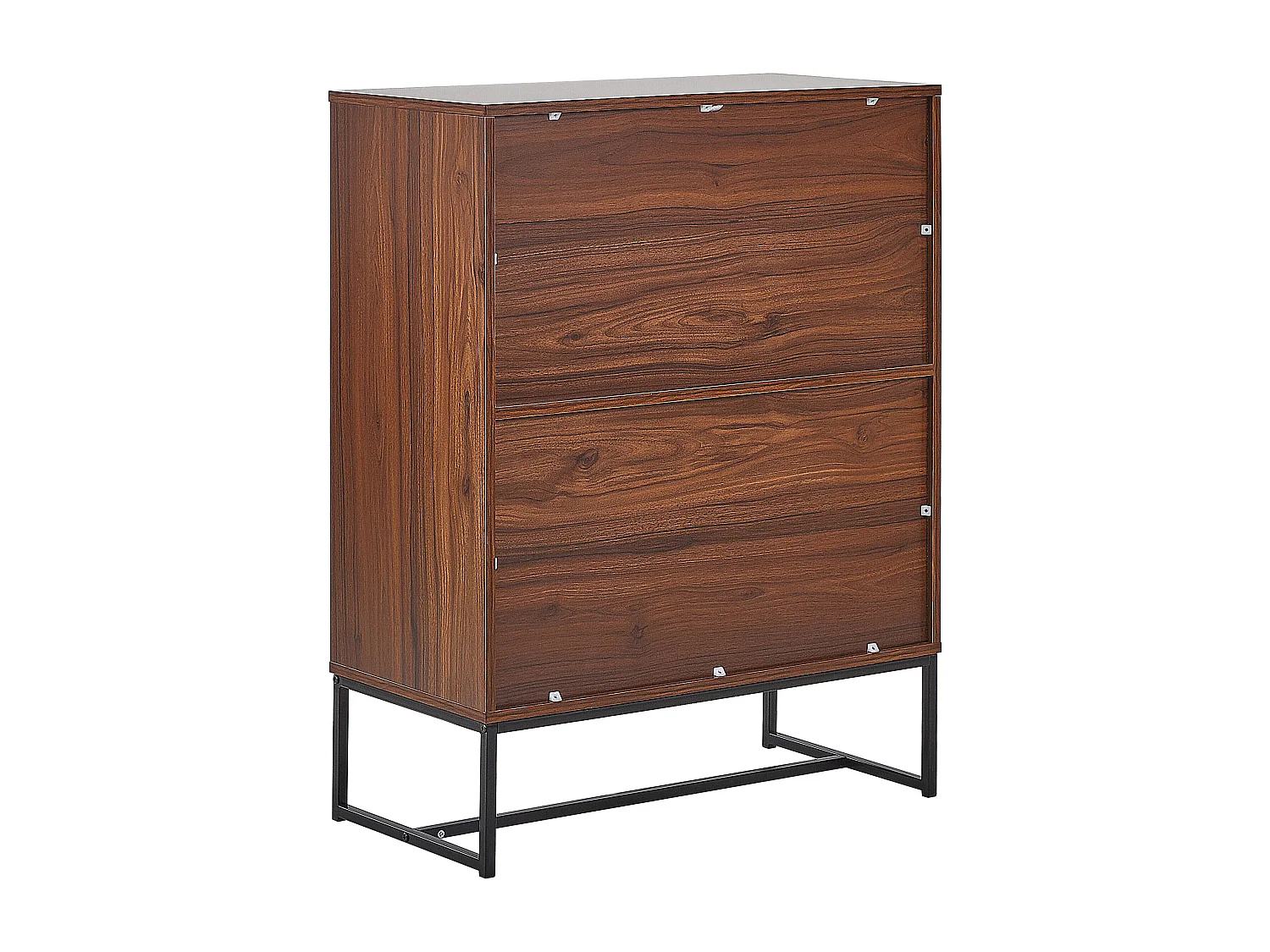 Kast NUEVA Donkerbruin/wit