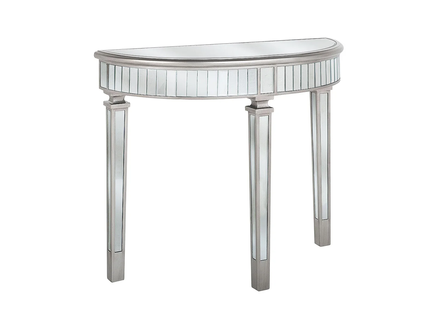 Console TOULOUSE Miroir argenté