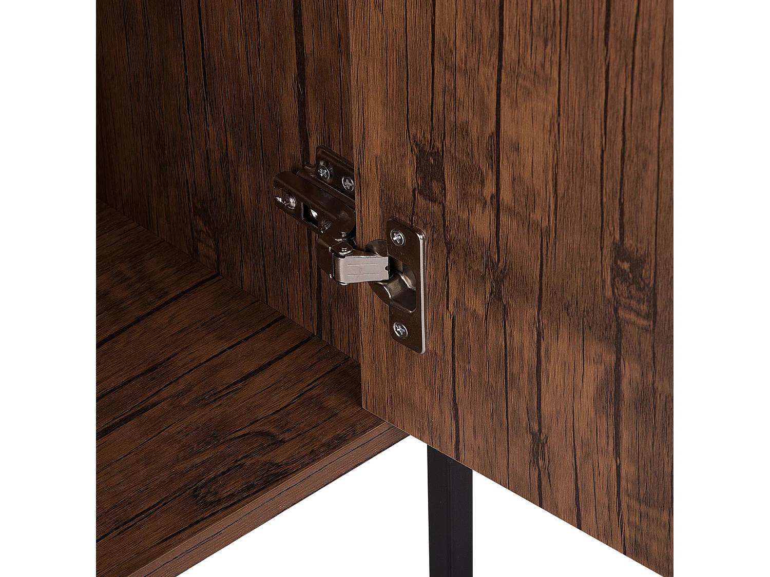 Commode 2 portes TIFTON Marron foncé