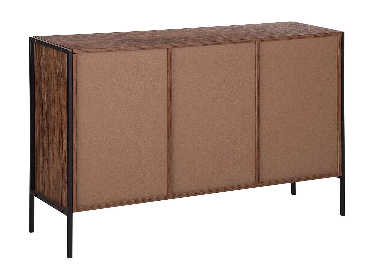 Commode 2 portes TIFTON Marron foncé