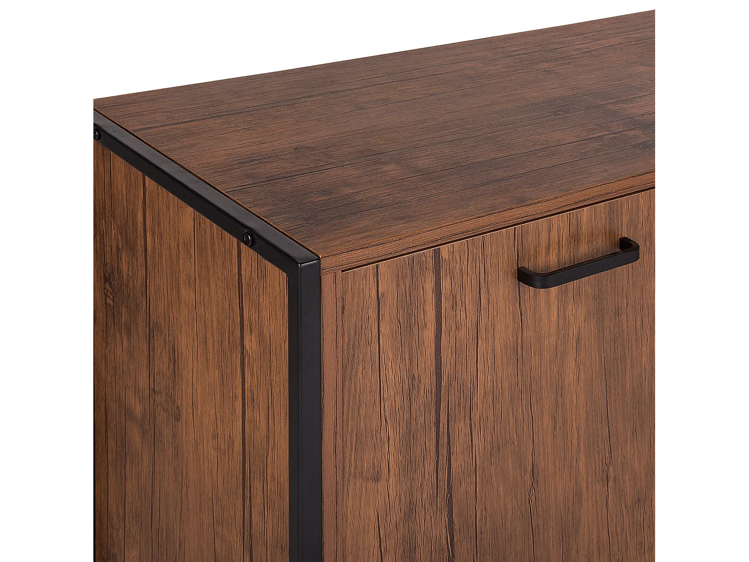 Commode 2 portes TIFTON Marron foncé