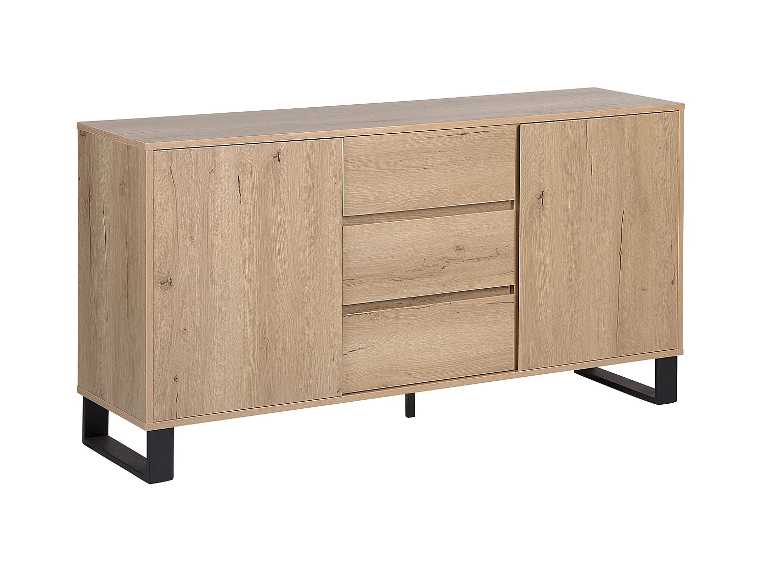 Commode 2 portes ELDA Marron clair