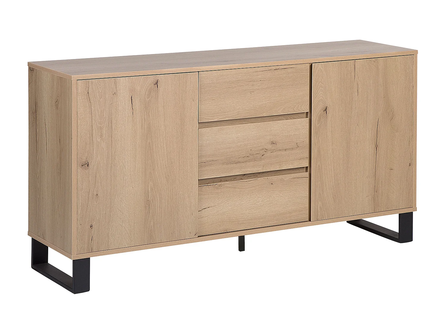 Dressoir met 2 deuren ELDA Lichtbruin
