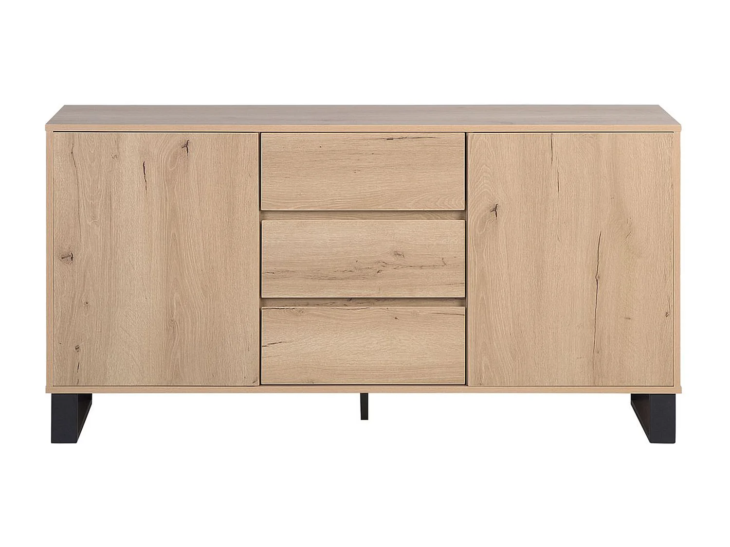Dressoir met 2 deuren ELDA Lichtbruin