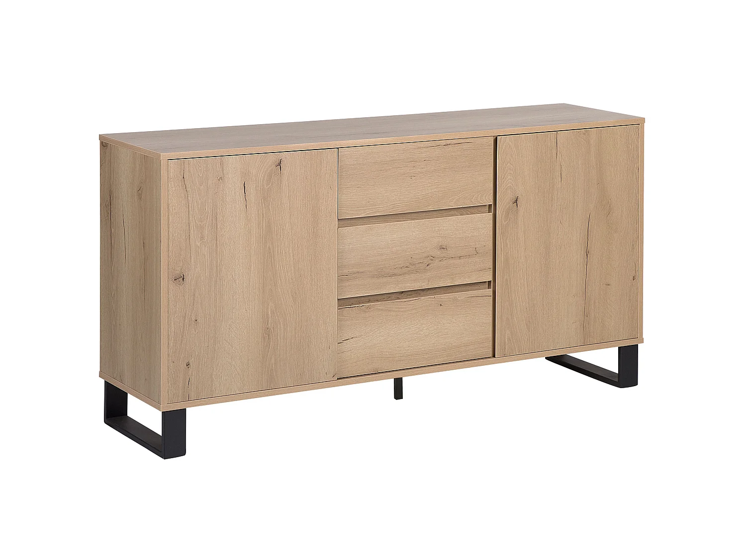 Dressoir met 2 deuren ELDA Lichtbruin