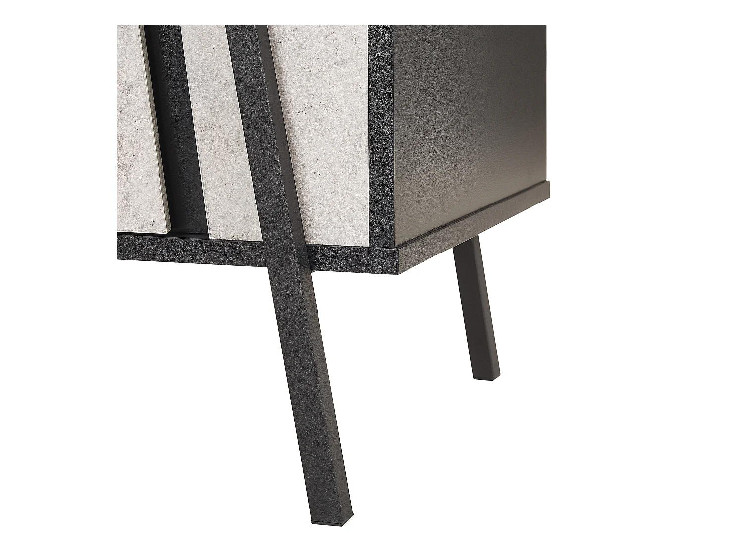 Dressoir met 2 deuren BLACKPOOL Grijs beton-effect