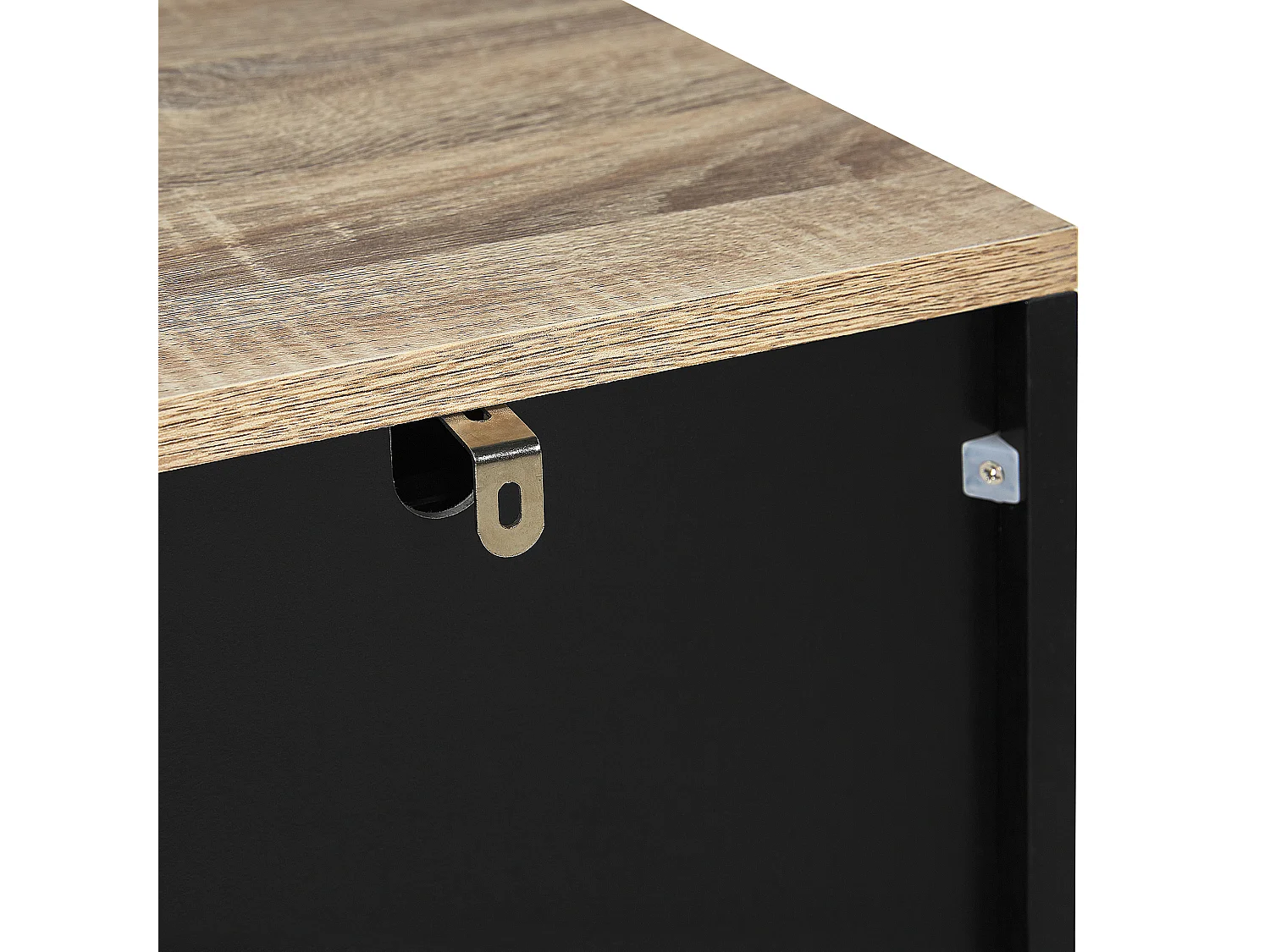 Cassettiera 4 cassetti WALPI Nero