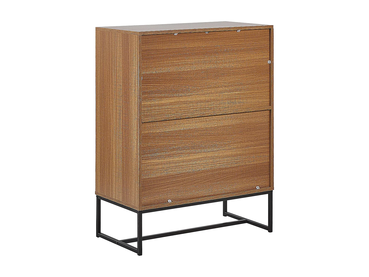 Armoire NUEVA Marron clair/blanc