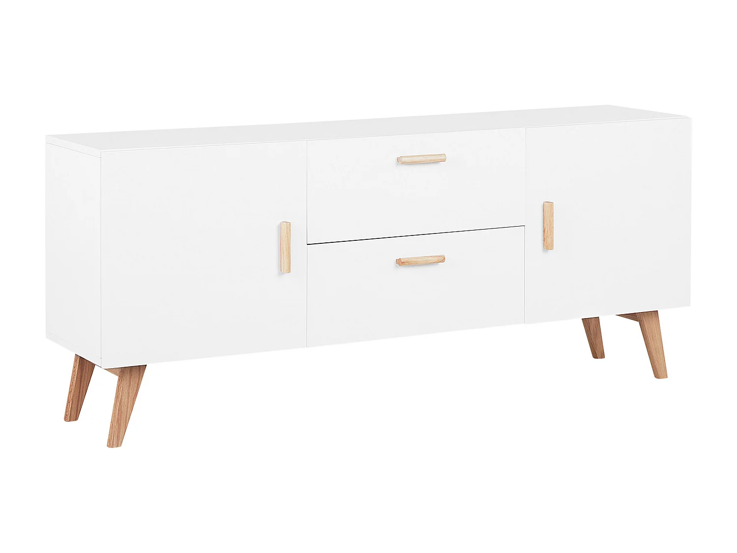 Commode 2 portes MEET Blanc