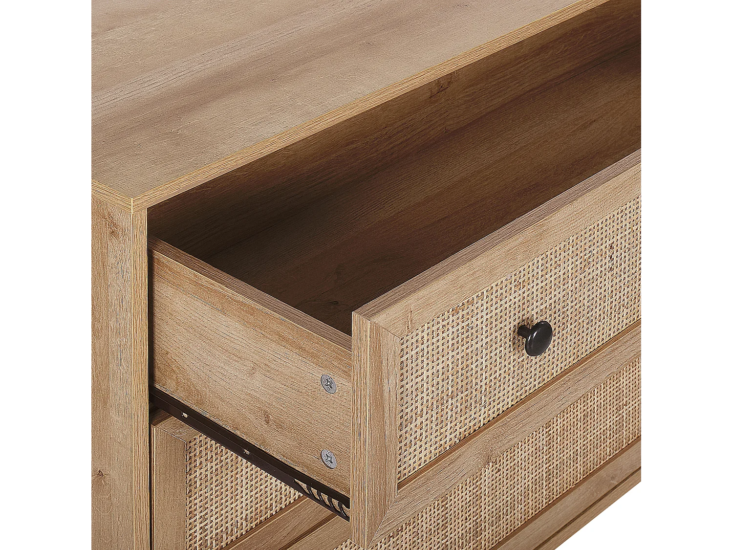 Cómoda 3 gavetas PONCA Castanho claro