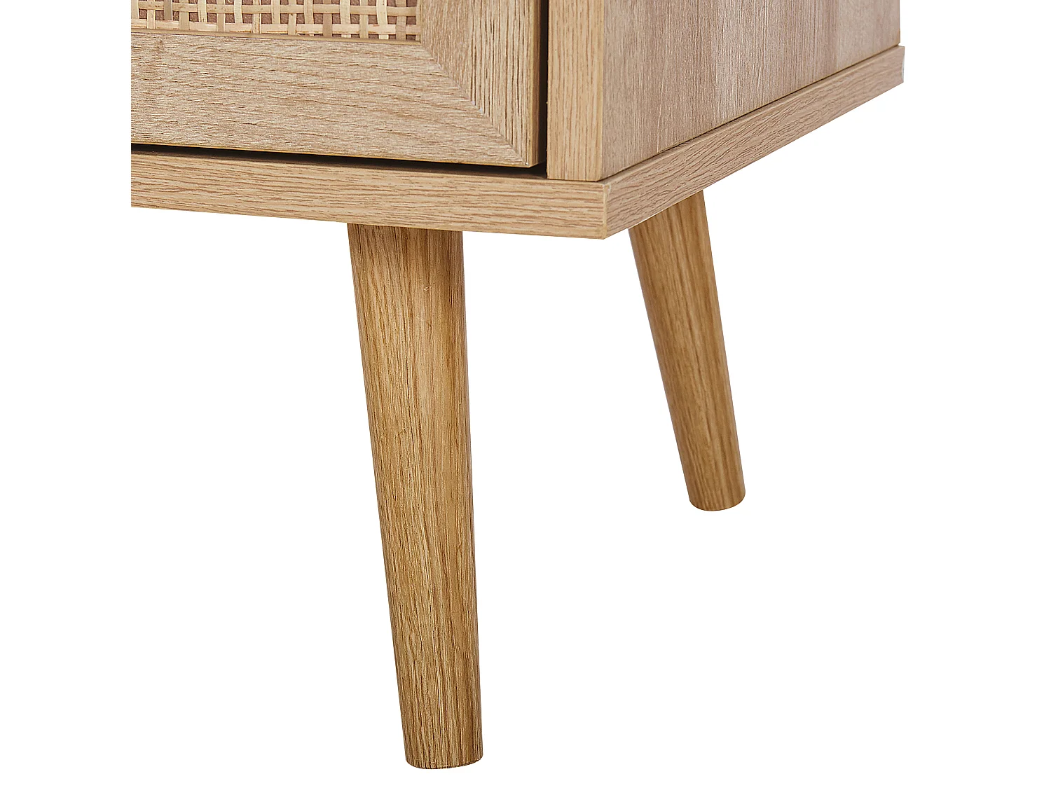 Commode à 3 tiroirs PONCA Marron clair