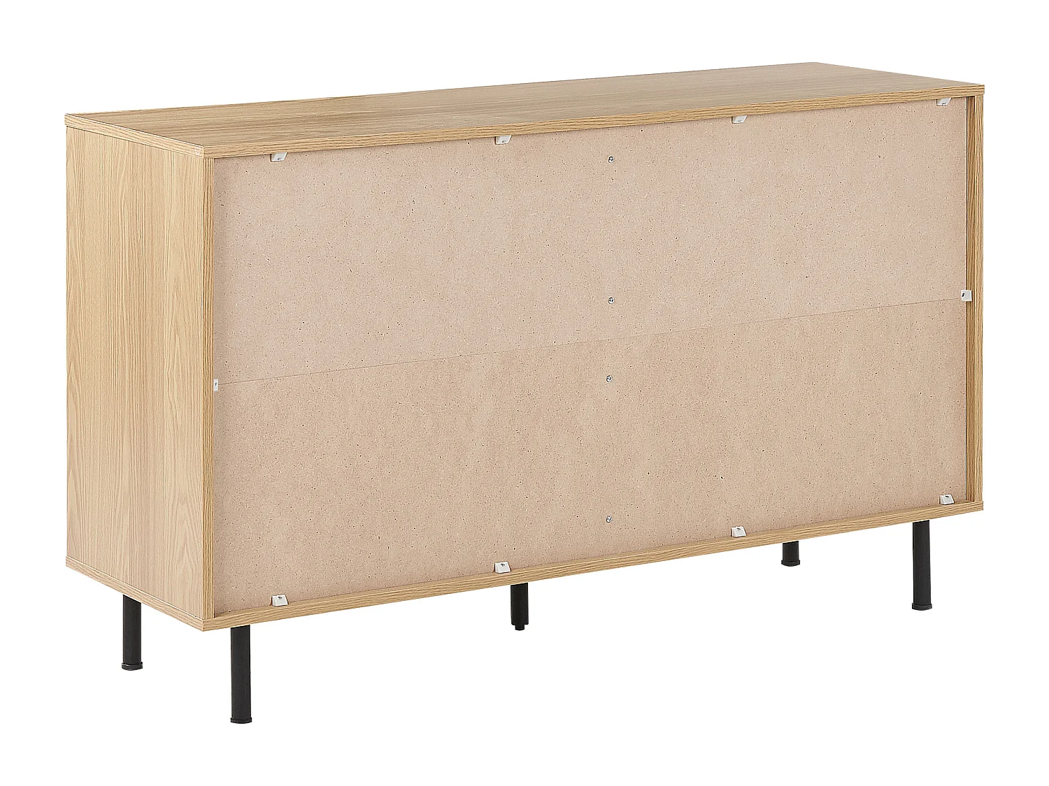 Commode PALMER Marron/blanc