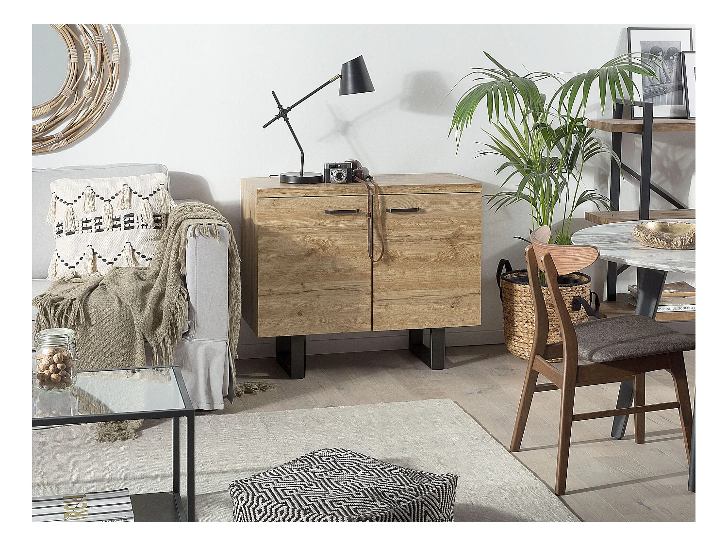 Armoire TIMBER Marron clair