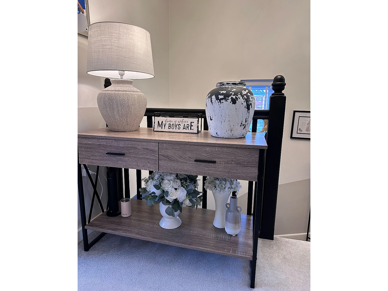 Consoletafel AYDEN Taupe
